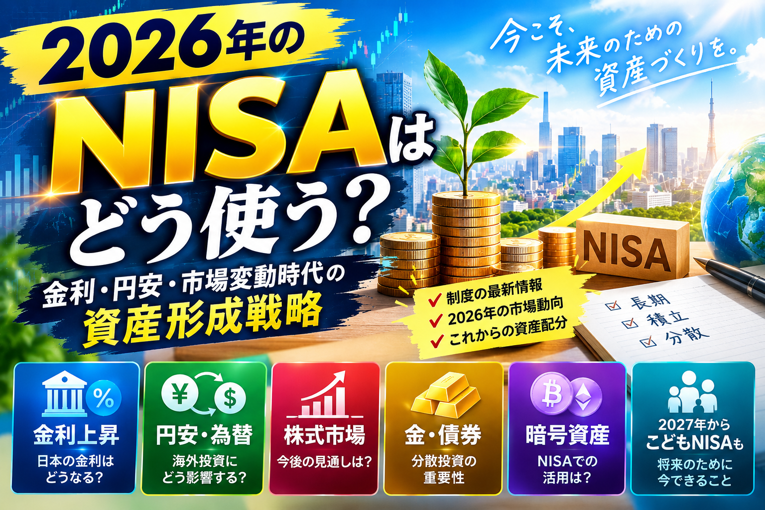 2026年のNISAはどう使う？